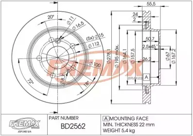 fremax-bd2562