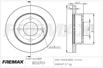 fremax-bd2701
