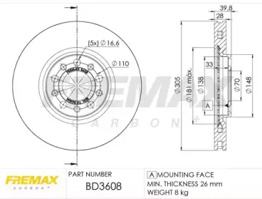 BD-3608 FREMAX