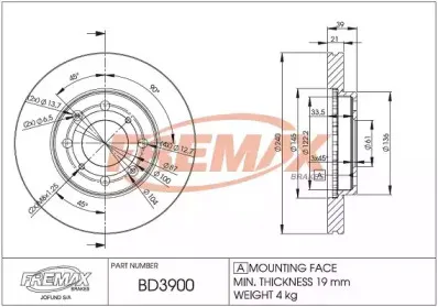 BD-3900 FREMAX