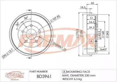 BD-3961 FREMAX