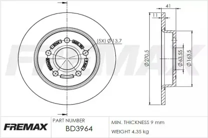BD-3964 FREMAX
