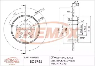 BD-3965 FREMAX