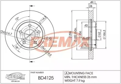 fremax-bd4125
