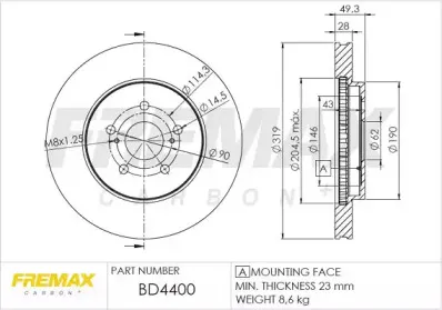 BD-4400 FREMAX