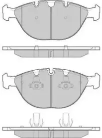 FBP-1573 FREMAX Комплект тормозных колодок, дисковый тормоз