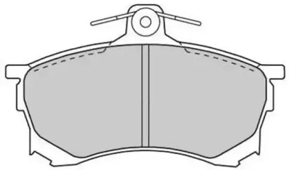FBP-1685 FREMAX Комплект тормозных колодок, дисковый тормоз