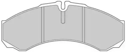 FBP-1700 FREMAX Комплект тормозных колодок, дисковый тормоз