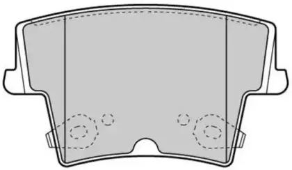FBP-1704 FREMAX Комплект тормозных колодок, дисковый тормоз