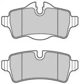 FBP-1714 FREMAX Комплект тормозных колодок, дисковый тормоз