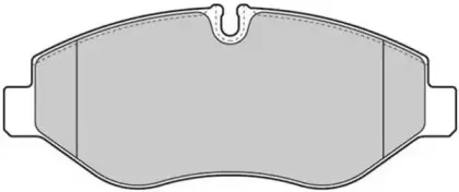 FBP-1715 FREMAX Комплект тормозных колодок, дисковый тормоз