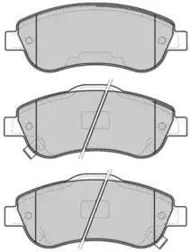 FBP-1716 FREMAX Комплект тормозных колодок, дисковый тормоз