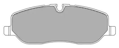 FBP-1566 FREMAX Комплект тормозных колодок, дисковый тормоз