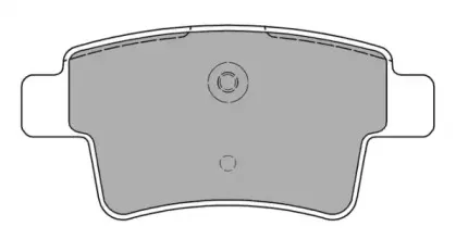 FBP-1579 FREMAX Комплект тормозных колодок, дисковый тормоз