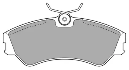 FBP-0818 FREMAX Комплект тормозных колодок, дисковый тормоз