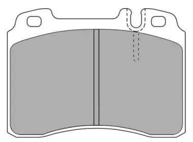 FBP-0837-01 FREMAX Комплект тормозных колодок, дисковый тормоз