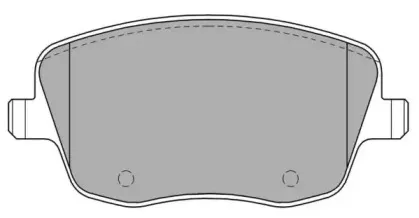 FBP-1256 FREMAX Комплект тормозных колодок, дисковый тормоз