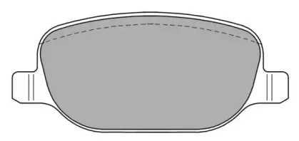 FBP-1289 FREMAX Комплект тормозных колодок, дисковый тормоз