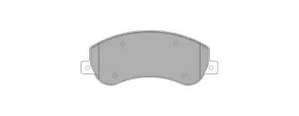 FBP-1451 FREMAX Комплект тормозных колодок, дисковый тормоз