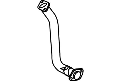 P3989 FENNO Труба выхлопного газа