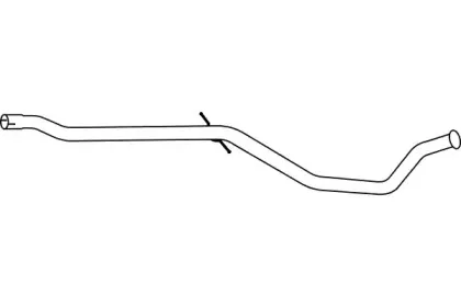 P4864 FENNO Труба выхлопного газа
