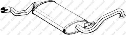 105-931 BOSAL Средний глушитель выхлопных газов