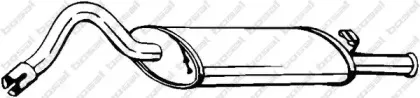 130-209 BOSAL Глушитель выхлопных газов конечный