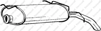 135-527 BOSAL Глушитель выхлопных газов конечный