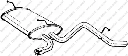 141-007 BOSAL Глушитель выхлопных газов конечный