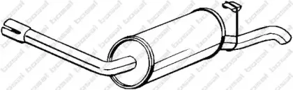 154-843 BOSAL Глушитель выхлопных газов конечный