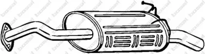 163-063 BOSAL Глушитель выхлопных газов конечный