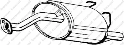 163-723 BOSAL Глушитель выхлопных газов конечный