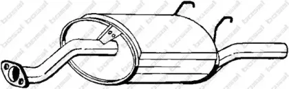 163-727 BOSAL Глушитель выхлопных газов конечный