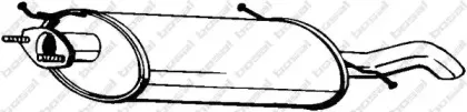 171-317 BOSAL Глушитель выхлопных газов конечный