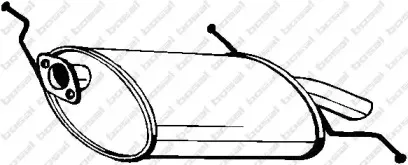 171-469 BOSAL Глушитель выхлопных газов конечный
