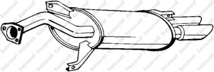 177-243 BOSAL Глушитель выхлопных газов конечный