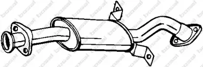 177-255 BOSAL Предглушитель выхлопных газов