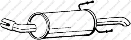 185-473 BOSAL Глушитель выхлопных газов конечный