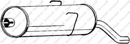 190-759 BOSAL Глушитель выхлопных газов конечный