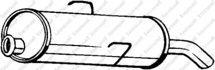 190-893 BOSAL Глушитель выхлопных газов конечный