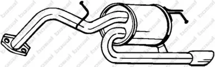 228-185 BOSAL Глушитель выхлопных газов конечный