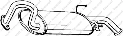 228-195 BOSAL Глушитель выхлопных газов конечный