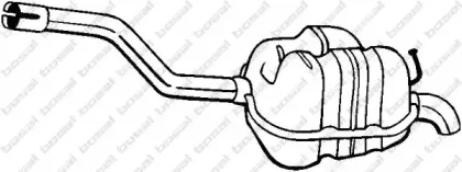 233-161 BOSAL Глушитель выхлопных газов конечный
