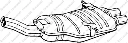 247-531 BOSAL Глушитель выхлопных газов конечный