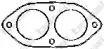 256-947 BOSAL Прокладка, труба выхлопного газа