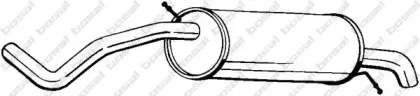 278-231 BOSAL Глушитель выхлопных газов конечный