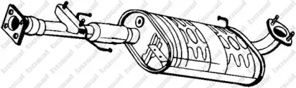 279-589 BOSAL Средний глушитель выхлопных газов