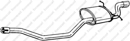 280-197 BOSAL Глушитель выхлопных газов конечный