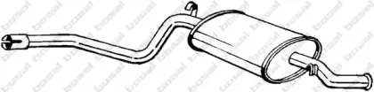 280-327 BOSAL Глушитель выхлопных газов конечный