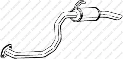 281-653 BOSAL Глушитель выхлопных газов конечный